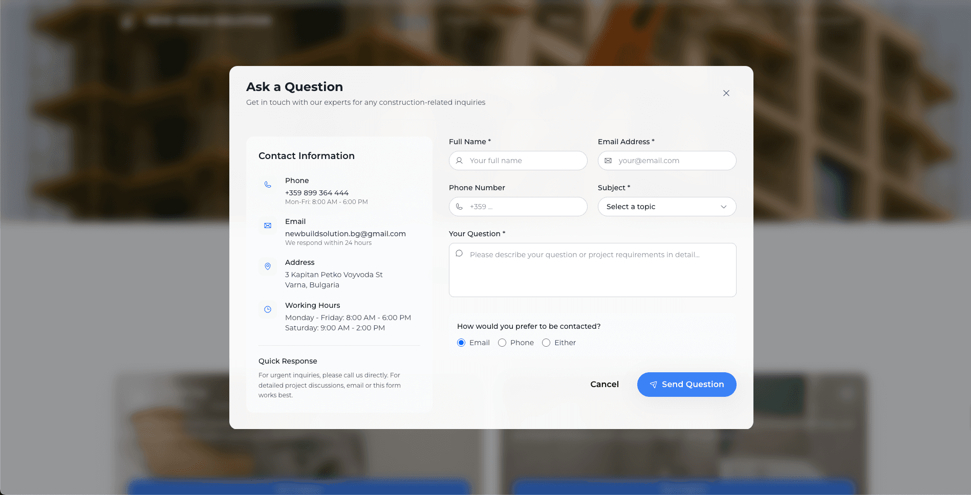 NEW BUILD SOLUTION screenshot 2